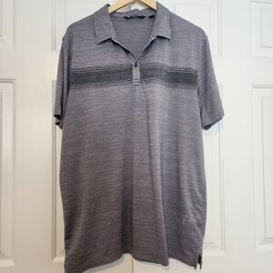 Travis Matthew  Gray Short Sleeve Men's Polo Shirt Size XL